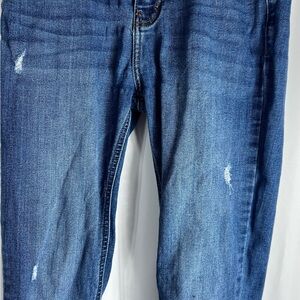 Studio Blue Jeans Women's Size 28 Blue Indigo Denim Distressed Jeans